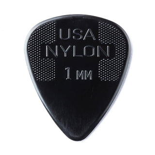 Dunlop 44P100 Nylon Standard Guitar Picks - 1.0mm Black (12 Pack) - Safe Haven Music