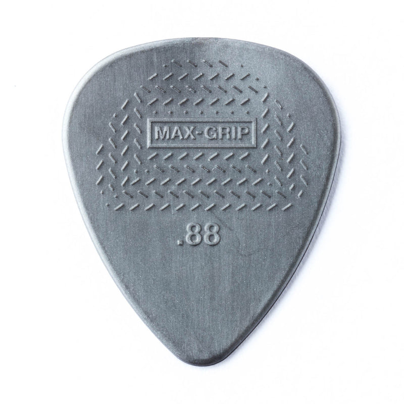 Dunlop 449P088 Max-Grip Nylon Standard Pick .88MM 12-Pack