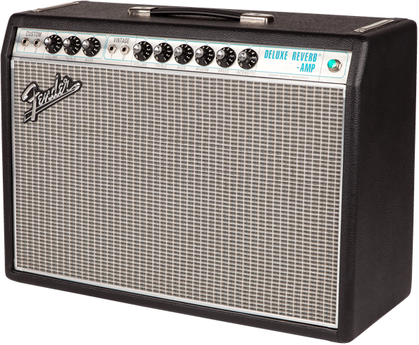 Fender '68 Custom Deluxe Reverb Electric Guitar Combo Amp