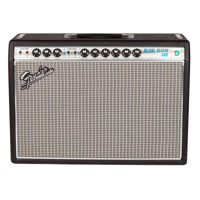 Fender '68 Custom Deluxe Reverb Electric Guitar Combo Amp