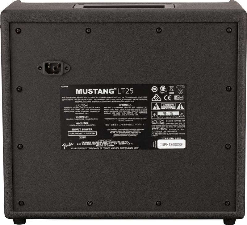 Fender Mustang LT25 1x8" 25-watt Combo Amp