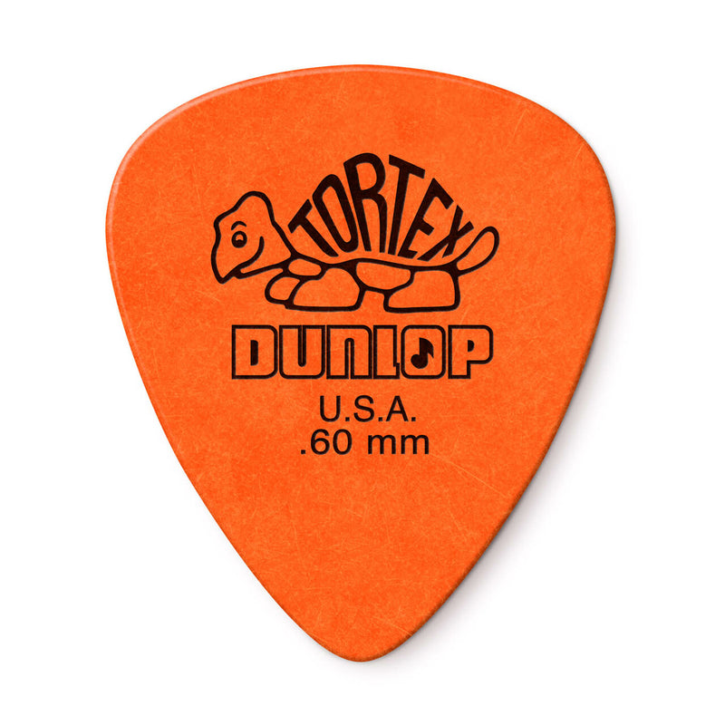 Dunlop 418P060 Tortex Standard .60mm Pick 12-Pack
