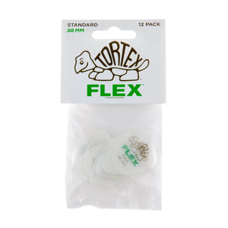 Dunlop 428P088 Tortex Flex Standard Pick .88mm (12-Pack)