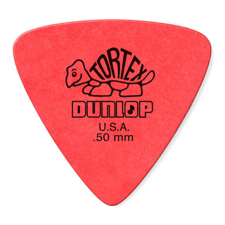 Dunlop 431P050 Tortex Triangle Pick .50MM 6-Pack