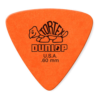 Dunlop 431P060 Tortex Triangle Pick .60MM 6-Pack