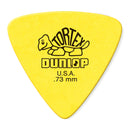 Dunlop 431P073 Tortex Triangle Pick .73MM 6-Pack