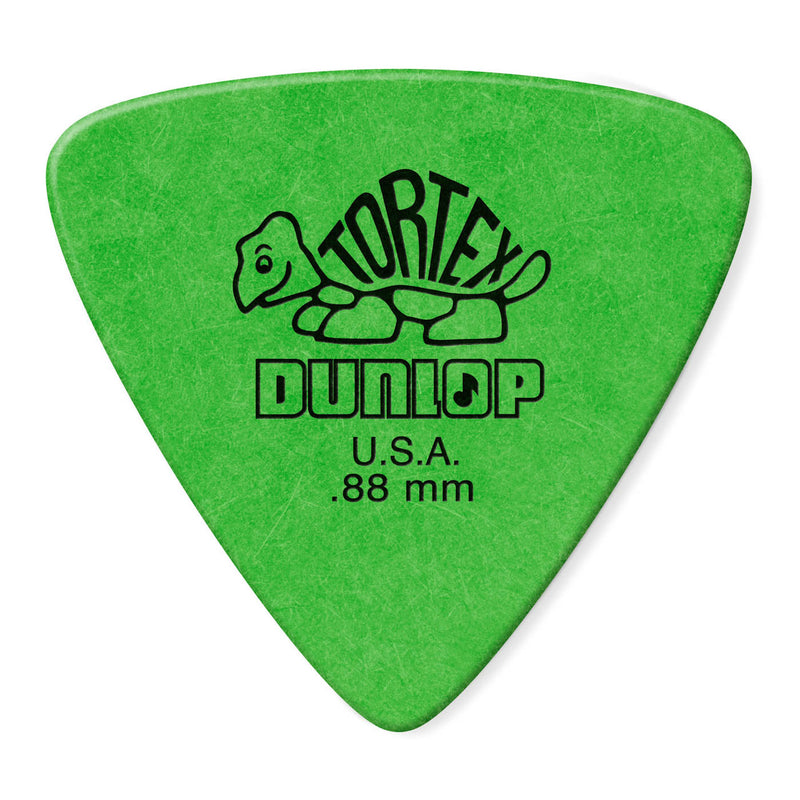 Dunlop 431P088 Tortex Triangle Pick .88MM 6-Pack