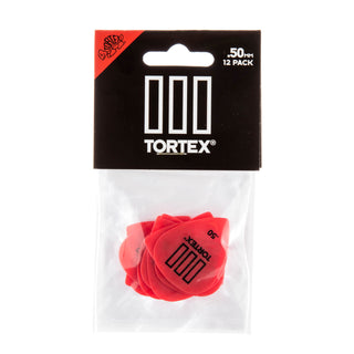 Dunlop 462P050 Tortex TIII Pick .50MM 12-Pack