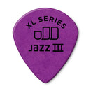 Dunlop 498P114 Tortex Jazz III XL Pick 1.14MM 12-Pack