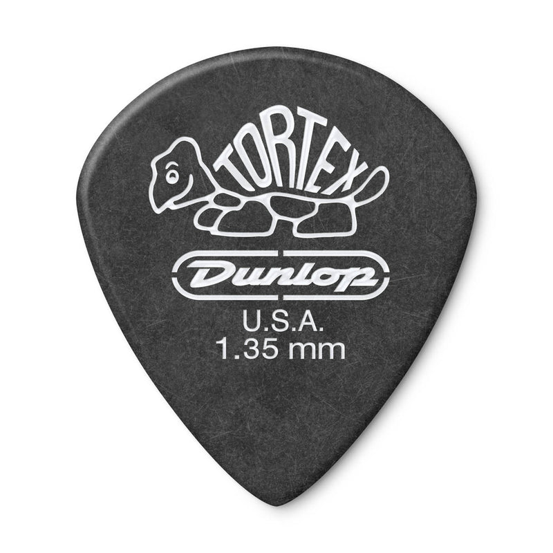 Dunlop 498P135 Tortex Jazz III XL Pick 1.35MM 12-Pack