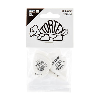 Dunlop 498P150 Tortex Jazz III XL Pick 1.50MM 12-Pack