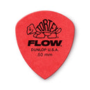 Dunlop 558P050 Tortex Flow Guitar Picks - .50mm Red (12 Pack) - Safe Haven Music