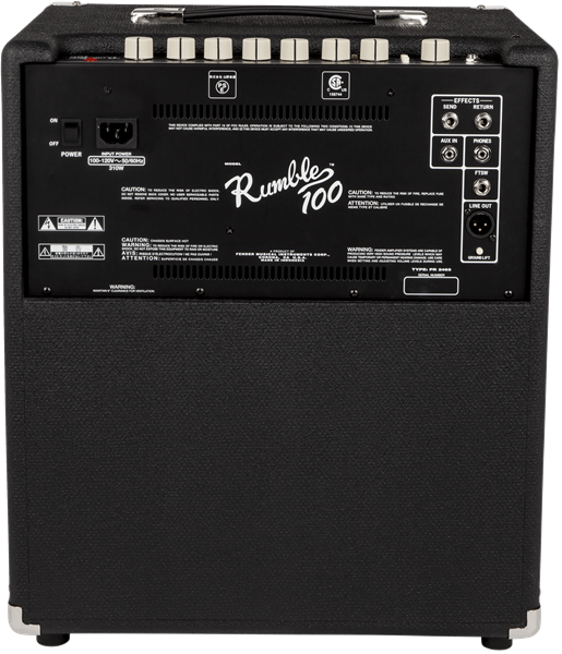 Fender Rumble 100 1x12" 100-watt Bass Combo Amp