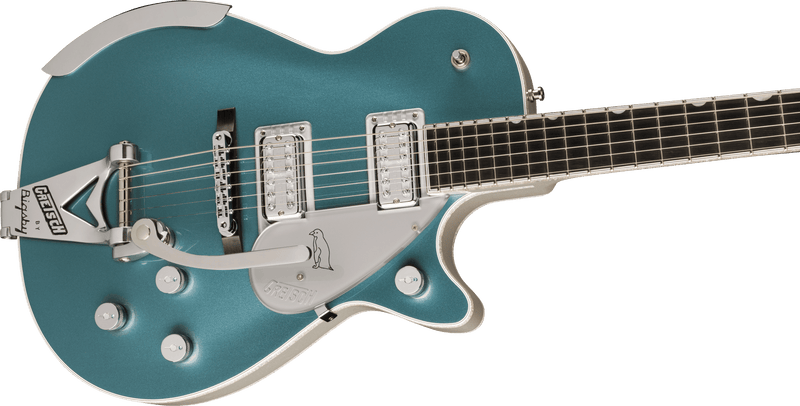 Gretsch G6134T-140 Limited Edition 140th Double Platinum Penguin - Two Tone Stone Platinum/Pure Platinum