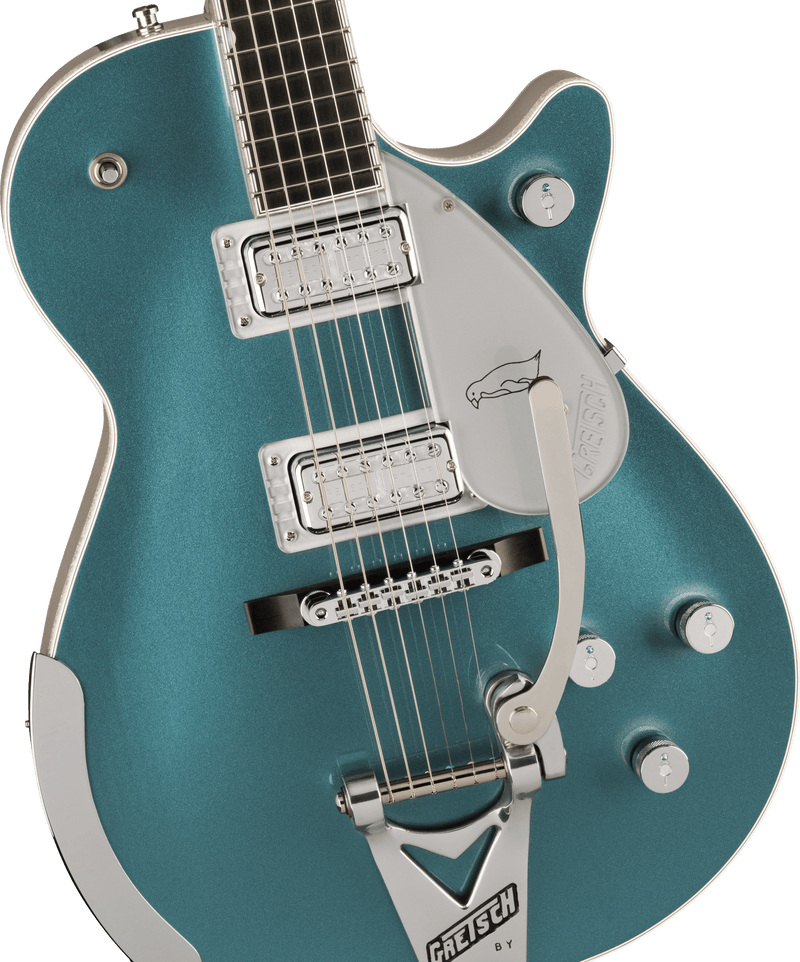 Gretsch G6134T-140 Limited Edition 140th Double Platinum Penguin - Two Tone Stone Platinum/Pure Platinum