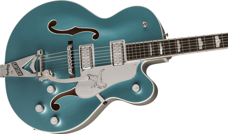 Gretsch G6136T-140 Limited Edition 140th Double Platinum Falcon - Two Tone Stone Platinum/Pure Platinum