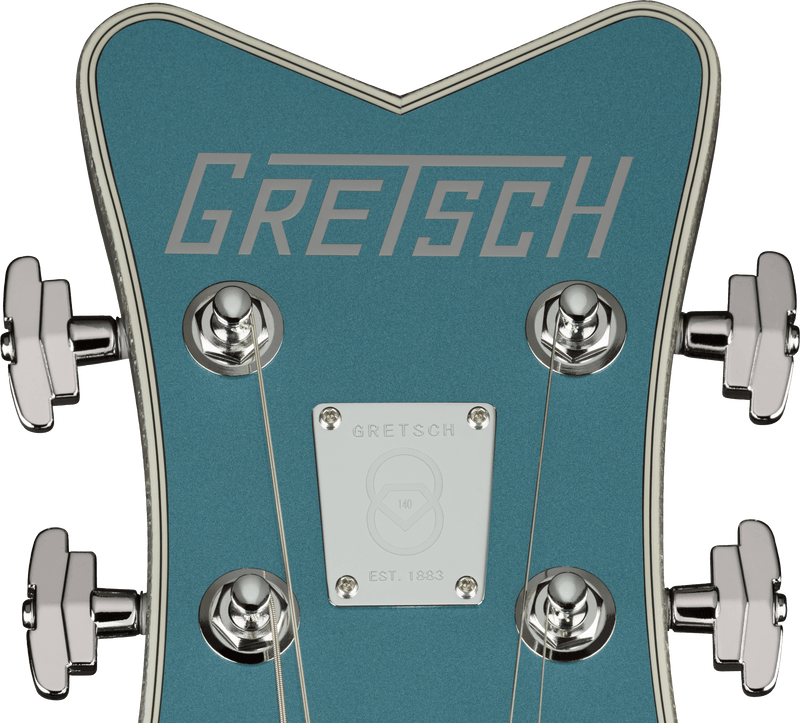Gretsch G6136T-140 Limited Edition 140th Double Platinum Falcon - Two Tone Stone Platinum/Pure Platinum