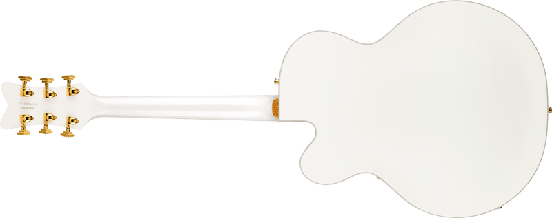 Gretsch G6136TG Players Edition Falcon Hollow Body with String-Thru Bigsby and Gold Hardware - White