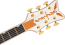 Gretsch G6136TG Players Edition Falcon Hollow Body with String-Thru Bigsby and Gold Hardware - White