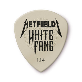 Dunlop PH122P114 Hetfield's White Fang Custom Flow Pick 1.14MM (6-Pack)