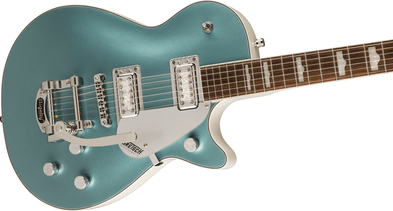 Gretsch G5230T-140 Electromatic 140th Double Platinum Jet - Two Tone Stone Platinum/Pearl Platinum