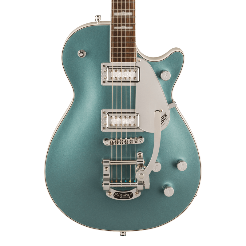Gretsch G5230T-140 Electromatic 140th Double Platinum Jet - Two Tone Stone Platinum/Pearl Platinum