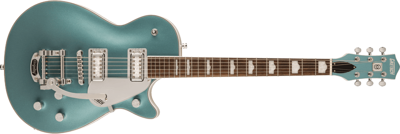 Gretsch G5230T-140 Electromatic 140th Double Platinum Jet - Two Tone Stone Platinum/Pearl Platinum