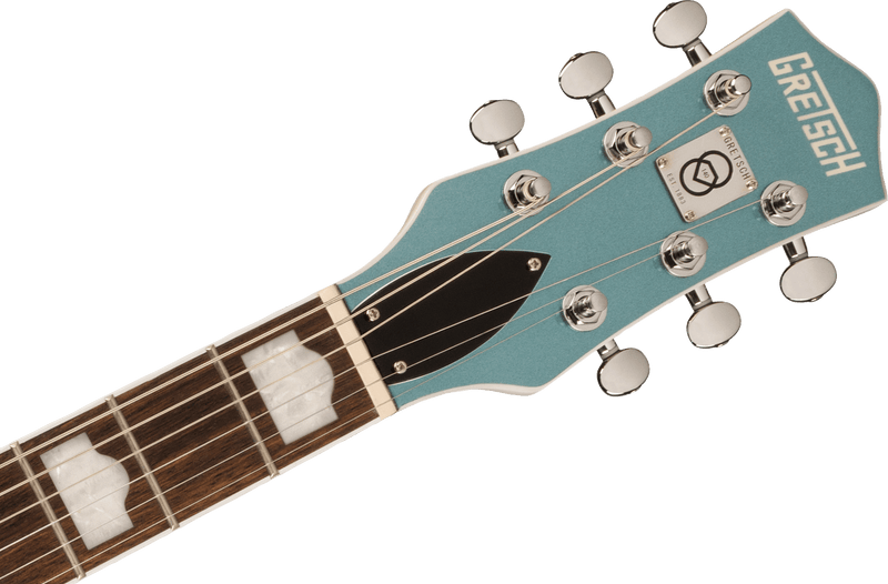 Gretsch G5230T-140 Electromatic 140th Double Platinum Jet - Two Tone Stone Platinum/Pearl Platinum
