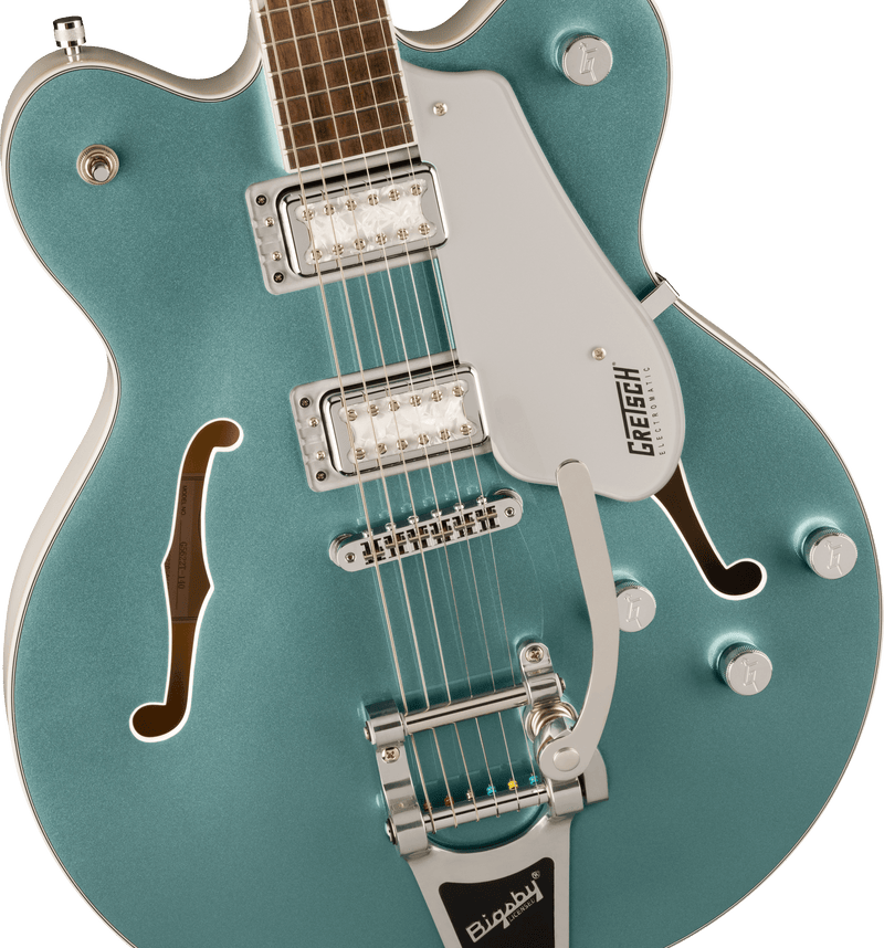 Gretsch G5622T-140 Electromatic 140th Double Platinum Center Block - Two Tone Stone Platinum/Pearl Platinum