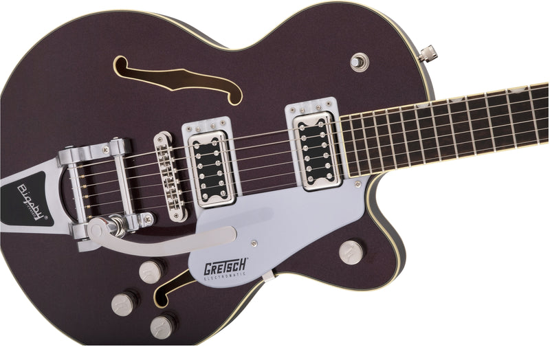 Gretsch G5655T Electromatic Center Block Jr. Single-Cut with Bigsby - Dark Cherry Metallic