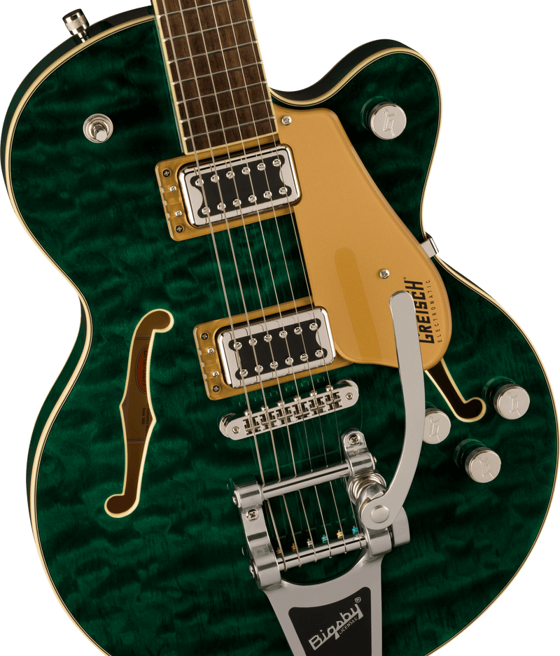 Gretsch G5655T-QM Electromatic Center Block Jr. Single-Cut Quilted Maple - Mariana