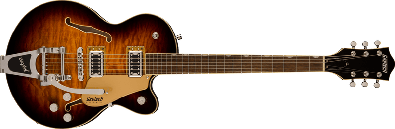 Gretsch G5655T-QM Electromatic Center Block Jr. Single-Cut Quilted Maple - Sweet Tea