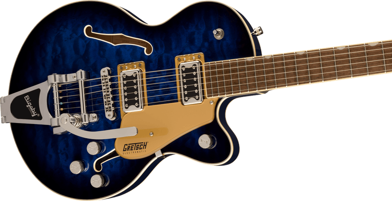 Gretsch G5655T-QM Electromatic Center Block Jr. Single-Cut Quilted Maple - Hudson Sky