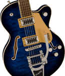 Gretsch G5655T-QM Electromatic Center Block Jr. Single-Cut Quilted Maple - Hudson Sky