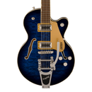 Gretsch G5655T-QM Electromatic Center Block Jr. Single-Cut Quilted Maple - Hudson Sky