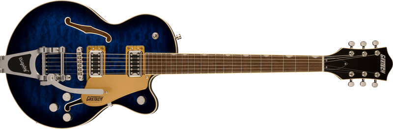 Gretsch G5655T-QM Electromatic Center Block Jr. Single-Cut Quilted Maple - Hudson Sky