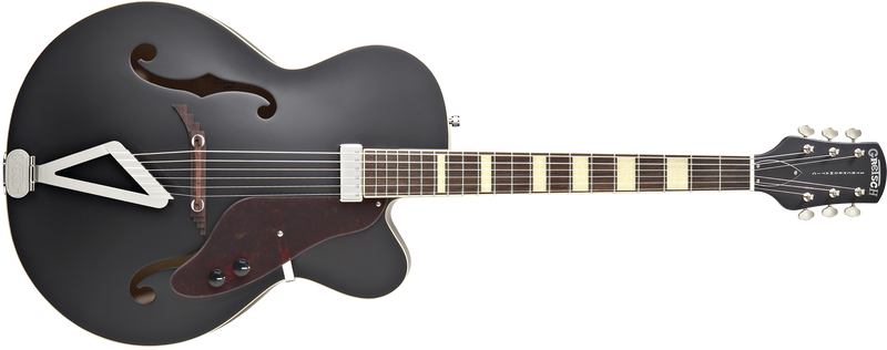 Gretsch G100BKCE Synchromatic Archtop Cutaway Electric - Flat Black - Used