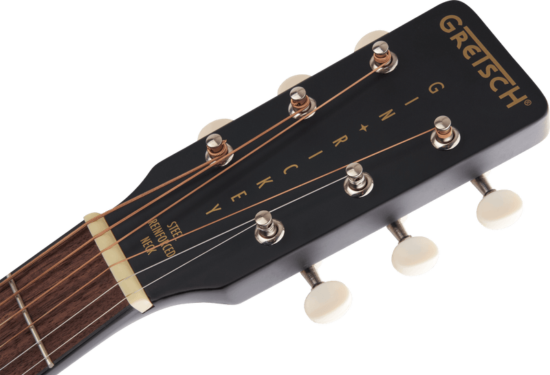 Gretsch G9520E Gin Rickey Acoustic/Electric with Soundhole Pickup - Smokestack Black