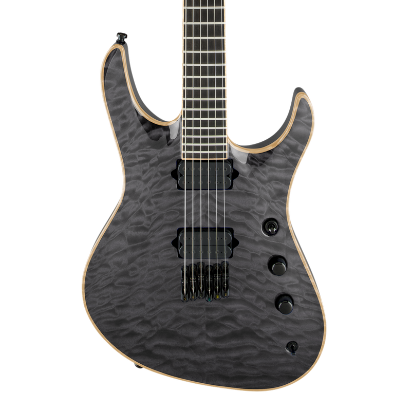 Jackson USA Signature Chris Broderick Soloist HT6 - Transparent Black - SPECIAL ORDER