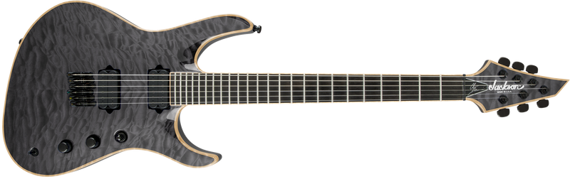 Jackson USA Signature Chris Broderick Soloist HT6 - Transparent Black - SPECIAL ORDER