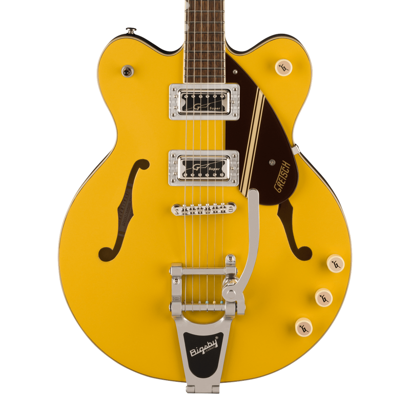 Gretsch G2604T Limited Edition Streamliner Rally II - Two Tone Bamboo Yellow/Copper Metallic
