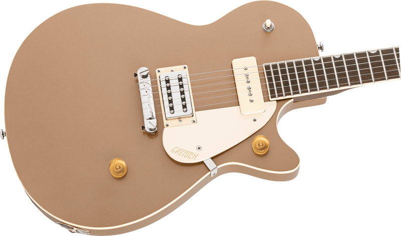 Gretsch G2215-P90 Streamliner Junior Jet Club - Sahara Metallic