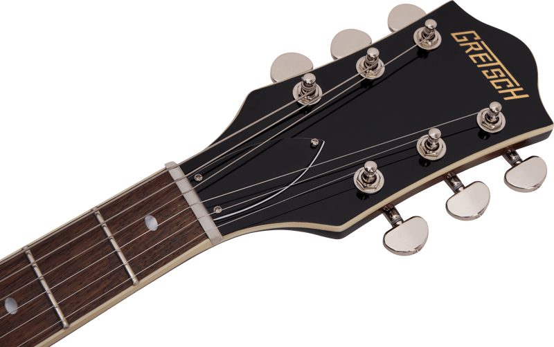 Used Gretsch G2655-P90 Streamliner Center Block Jr. Double-Cut P90 with V-Stoptail - Brownstone