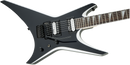 Jackson JS32 Warrior - Black with White Bevels