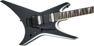 Used Jackson JS32 Warrior - Black with White Bevels