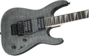 Jackson JS Series Dinky Arch Top JS32Q DKA - Transparent Black