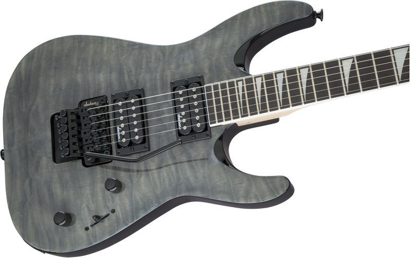 Jackson JS Series Dinky Arch Top JS32Q DKA - Transparent Black