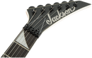 Jackson JS Series Dinky Arch Top JS32Q DKA - Transparent Black