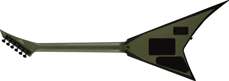 Jackson X Series Rhoads RRX24 - Matte Army Drab with Black Bevels - Used