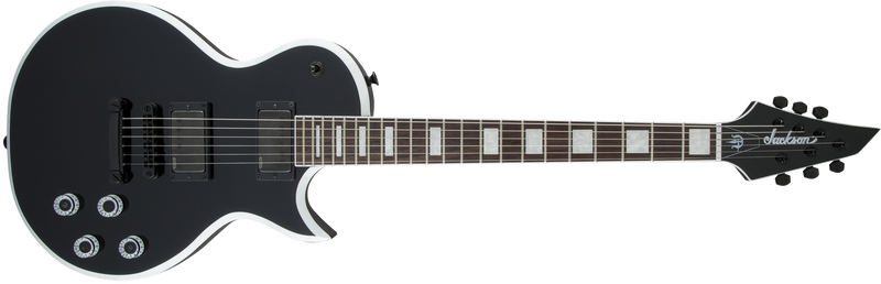 Jackson X Series Signature Marty Friedman MF-1 - Black with White Bevels